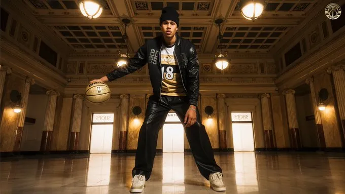 开云-基肖恩-乔治展示球队新球衣，奇才官方附文：永不过时的穿搭