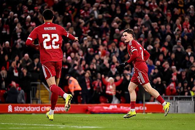 维尔茨5战造4球,9500万神锋传射!4-1横扫弱旅,利物浦终结3连平