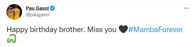 开云APP-大加索尔领衔众球星送上祝福：43岁生日快乐，科比